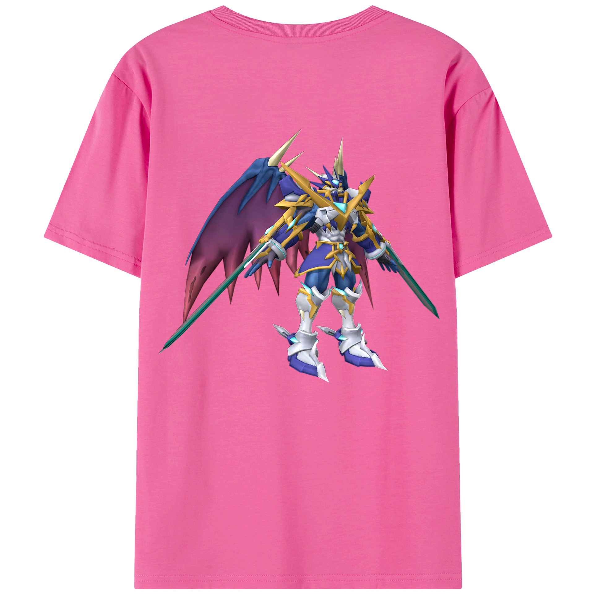 （画像用） Digimon デジタルモンスター/デジモン レディース半袖Tシャツ(バックプリント)
